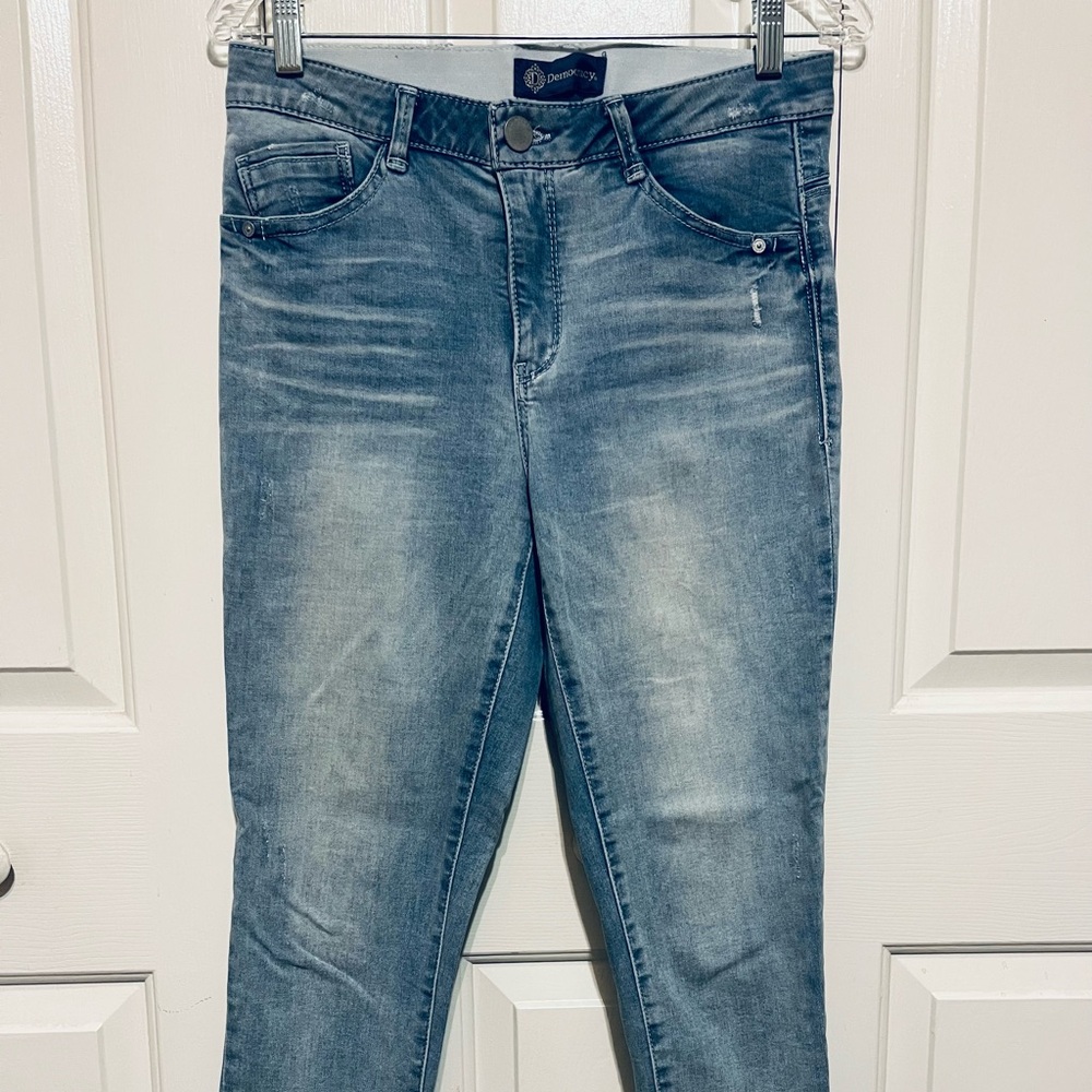 Democracy AB  Sky Blue Cropped Jeans Size 6